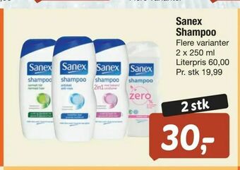 Fakta Tyskland Sanex Shampoo tilbud