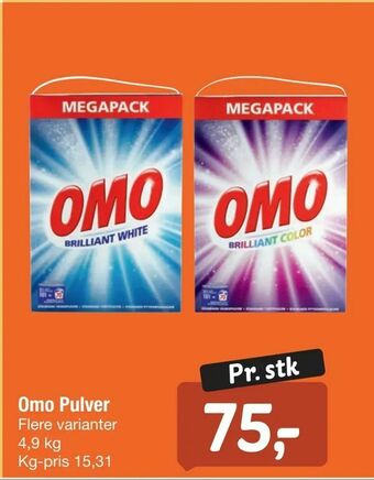 Fakta Tyskland Omo Pulver tilbud
