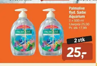 Fakta Tyskland Palmolive flyd. Sæbe Aquarium tilbud