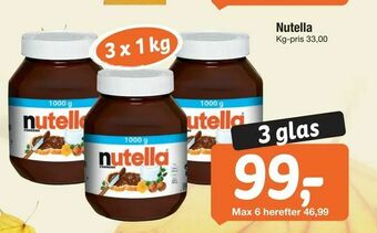Fakta Tyskland Nutella tilbud