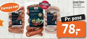 Fakta Tyskland Lampe Pølser tilbud