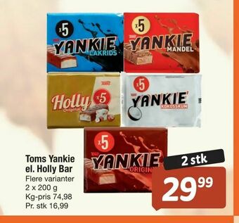 Fakta Tyskland Toms Yankie el. Holly Bar tilbud