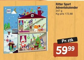 Fakta Tyskland Ritter Sport Adventskalender tilbud