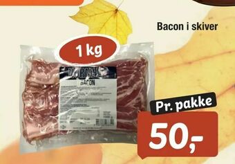 Bacon i skiver