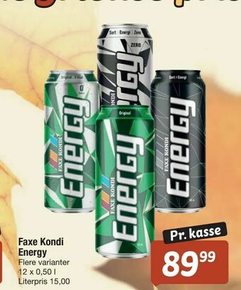 Fakta Tyskland Faxe Kondi Energy tilbud