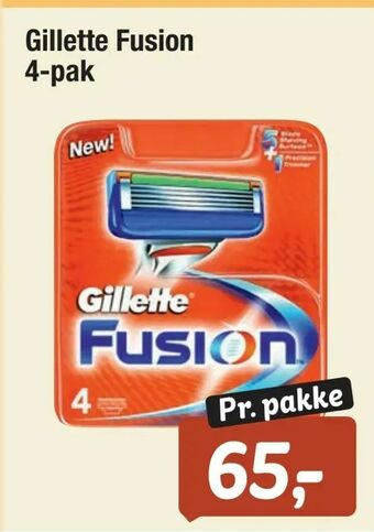 Fakta Tyskland Gillette Fusion tilbud