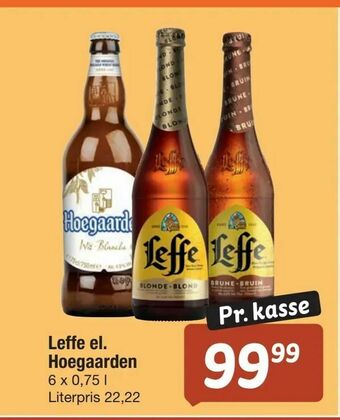 Fakta Tyskland Leffe el. Hoegaarden tilbud