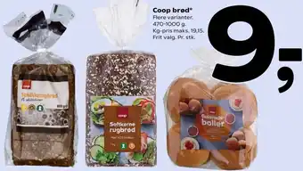Coop 365 Coop Brød 470-1000 g tilbud
