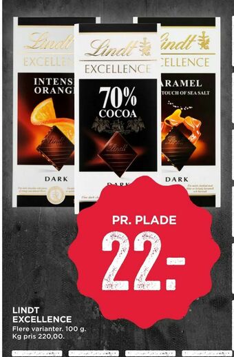 MENY Lindt excellence tilbud