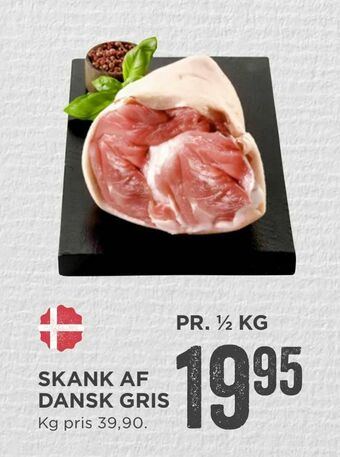 MENY Skank af dansk gris tilbud