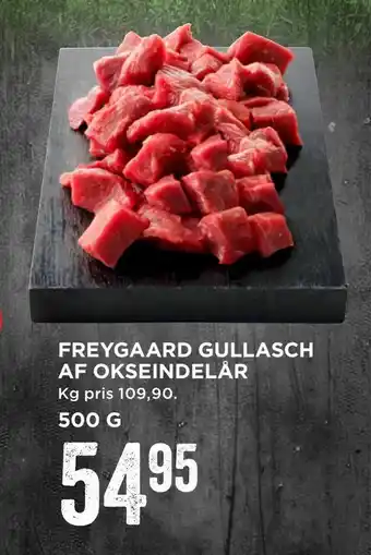 MENY Freygaard gullasch af okseindelår tilbud