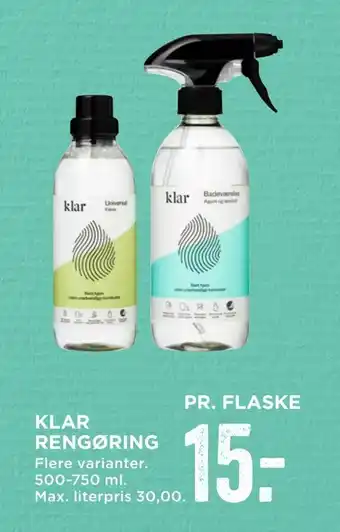 MENY Klar rengøring tilbud