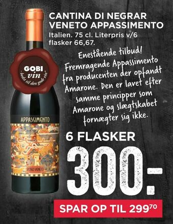 MENY Cantina di negrar veneto appassimento tilbud