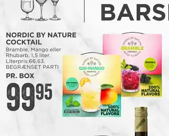 MENY Nordic by nature cocktail tilbud