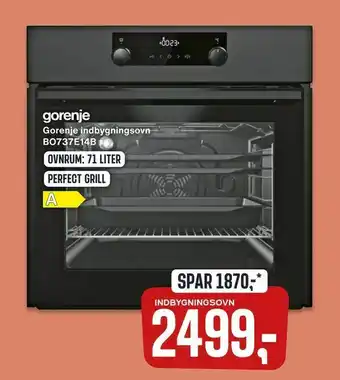 Skousen Gorenje indbygningsovn BO737E14B tilbud