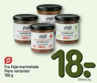 REMA 1000 Fra Fejø marmelade tilbud