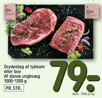 Grydesteg af tykkam eller bov Af dansk ungkvæg