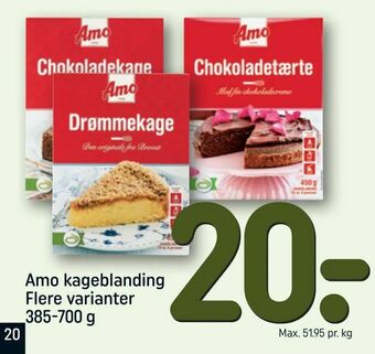 REMA 1000 Amo kageblanding tilbud