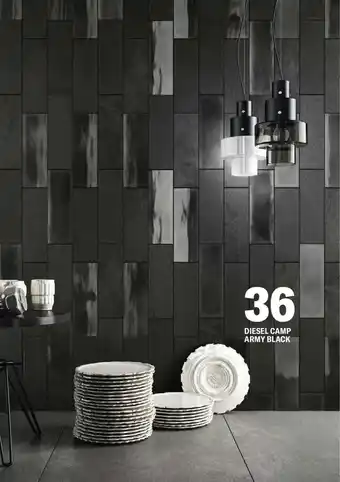 stark flisekatalog Diesel Camp Army Black