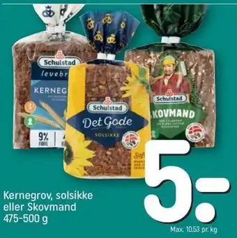 Kernegrov Solsikke Eller Skovmand 475-500 g