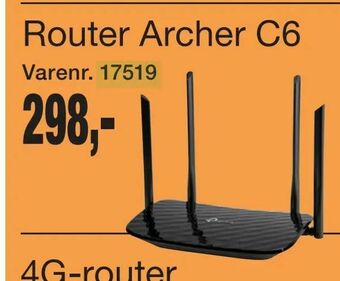 Harald Nyborg Router Archer C6 tilbud