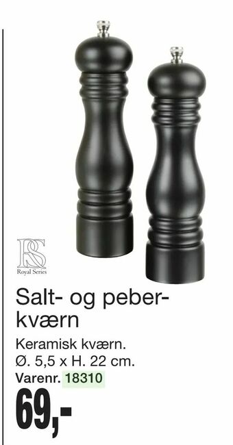 Harald Nyborg Salt- og peberkværn tilbud