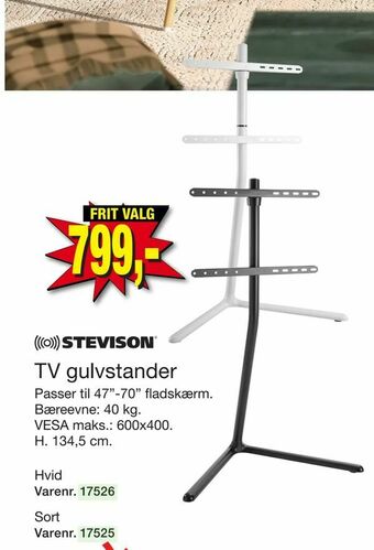 Harald Nyborg TV gulvstander tilbud