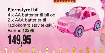 Harald Nyborg Fjernstyret bil tilbud