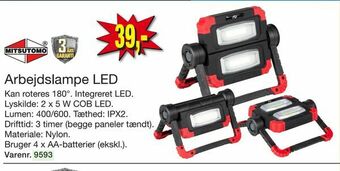 Harald Nyborg Arbejdslampe LED tilbud