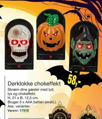 Harald Nyborg Dørklokke chokeffekt tilbud