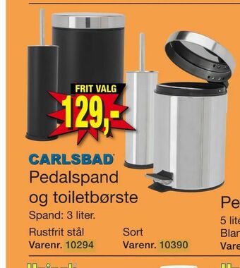 Harald Nyborg Pedalspand og toiletbørste tilbud