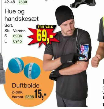 Harald Nyborg Hue og handskesæt tilbud