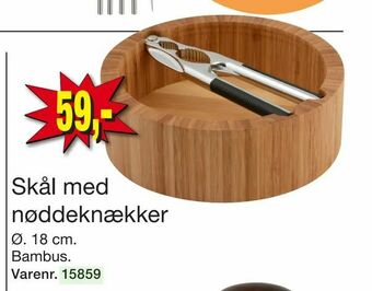 Harald Nyborg Skål med nøddeknækker tilbud