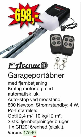 Harald Nyborg Garageportåbner tilbud