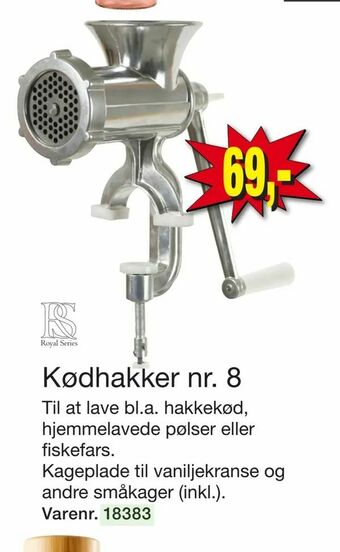 Kødhakker nr. 8