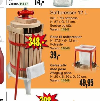 Saftpresser 12 L