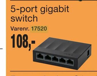 5-port gigabit switch