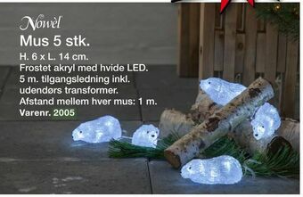 Harald Nyborg Mus 5 stk tilbud