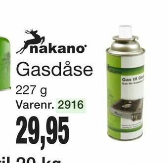 Gasdåse