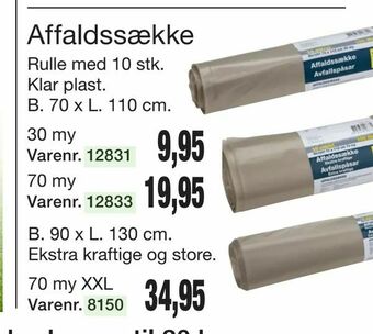Harald Nyborg Affaldssække tilbud