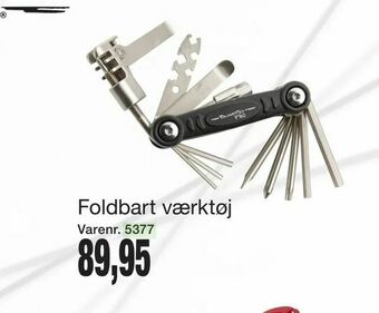 Foldbart værktøj