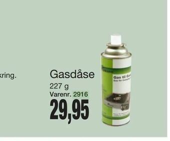 Gasdåse