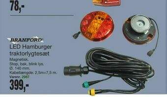 Harald Nyborg LED Hamburger traktorlygtesæt tilbud