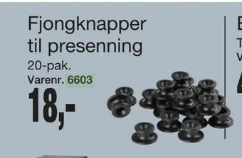 Harald Nyborg Fjongknapper til presenning tilbud