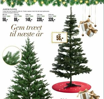 Juletræ kunstig