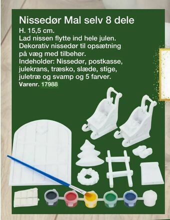 Harald Nyborg Nissedør Mal selv 8 dele tilbud