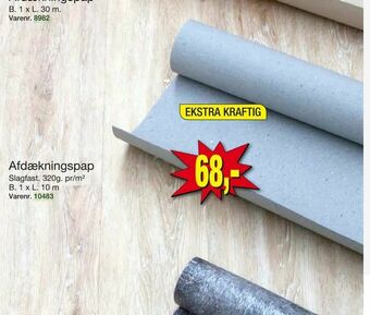 Harald Nyborg Afdækningspap tilbud