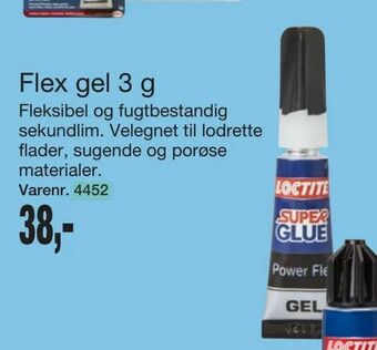 Harald Nyborg Flex gel 3 g tilbud