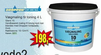 Harald Nyborg Vægmaling til toning 4 L tilbud