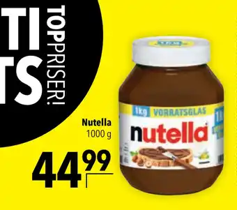 Citti Nutella tilbud